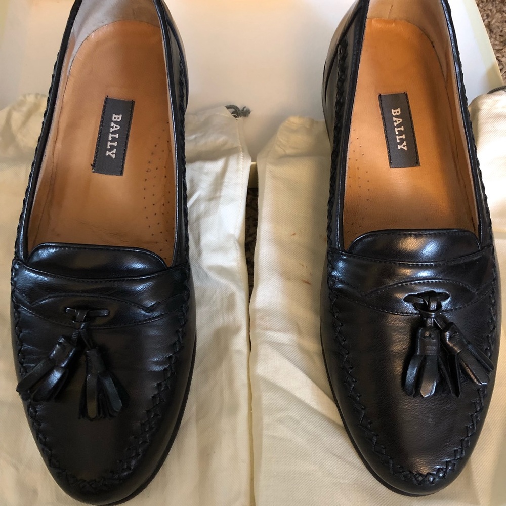 Men’s Bally tassel loafers size 7 1/2